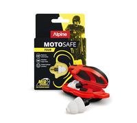 Alpine MotoSafe Tour - Reusable Ear Plugs - Hearing Protection - 17dB SNR - Reduce Wind Noise - Motorcycle Earplugs for Touring & Motorways - Hypoallergenic - 1 Pair