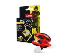 Alpine MotoSafe Tour Reusable Ear Plugs - Motorcycle Ear Plugs - Noise Reduction & Ear Protection - Motorcycle Earplugs for Touring & Motorways - Hypoallergenic Reusable Earplugs