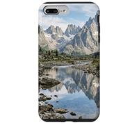 Alpine Mountain Lake Reflection Jagged Peaks Scenic Case for iPhone 7 Plus/8 Plus