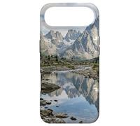 Alpine Mountain Lake Reflection Jagged Peaks Scenic Case for iPhone Air