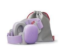 Alpine Muffy Baby Comfort Ear Defenders, Adjustable up to 48 months, Purple | Adjust the size as your baby grows |Double Strap | Safe Fit | Soft Pads | Travel & Fireworks | 24 dB | UKCA Certified