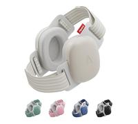 Alpine Muffy Baby Comfort Ear Defenders, Adjustable up to 48 months, Sand | Adjust the size as your baby grows |Double Strap | Safe Fit | Soft Pads | Travel & Fireworks | 24 dB | UKCA Certified