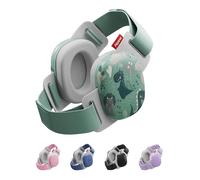 Alpine Muffy Baby Comfort - Ear Defenders for Babies and Toddlers - CE & UKCA Certified - Headband for Safe Fit & Comfort - Adjustable for Ages Up To 48 Months - 24dB Sound Reduction, Happy Dinos
