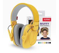 Alpine Muffy Kids Noise Reduction Earmuffs - 5-16 y - Ear Defender - Yellow