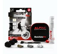 Alpine Hearing MusicSafe Pro Earplugs - Black or Translucent