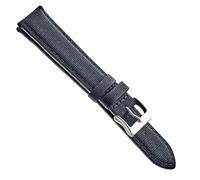 ALPINE Padded Vegan Leatherette Watch Strap - Blue Leather Free Watch Band - 14MM Quick-Release Replacement Watch Strap - Eco-Friendly Bands for Women & Men - Compatible with Regular & Smart watches
