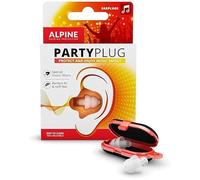 Alpine PartyPlug Ear Plugs for Concerts - Noise Cancelling Ear Plugs for Party and Clubbing - 21dB Premium Hearing Protection Against Loud Sound & Party Music - 1 Pair Reusable Earplugs (Transparent)
