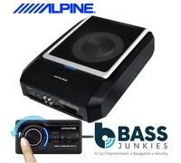 Alpine PWD-X5 - 440 Watts 4.1 Channel DSP & Underseat Powered Car Subwoofer