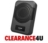 Alpine PWE-S8 - 240 Watts 8" 20CM Underseat Car Active Amplified Sub Subwoofer