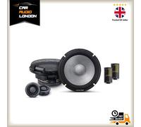 Alpine R2-S65C 6.5" 2-Way Component Speakers with Hexagon Grills - 100W RMS