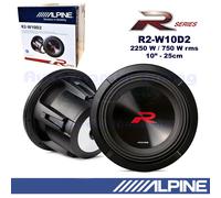 ALPINE R2-W10D2 10" / 25cm LEGENDARY SUBWOOFER 750W RMS, LATEST R-LINE BRAND NEW