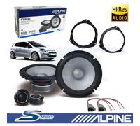 Set Coffers ALPINE S2-S65 Speakers Coaxial To 2 Ways 165 MM 240W