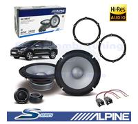 Alpine S2-S65C Front 2-Way Speakers 165mm 240W for Peugeot 3008