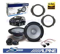 Alpine S2-S65C Speaker Kit 2 Way 165mm 240W for Ford Kuga