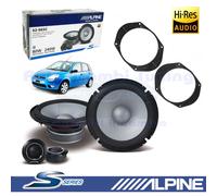 Alpine S2-S65C Speaker Kit Front 2-Way 165mm 240W for Ford Fiesta V