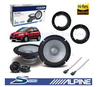 Alpine S2-S65C Speaker Kit Front 2-Way 165mm 240W for SUZUKI SX4