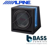Alpine SWG-844BR 400W Band Pass G Series Subwoofer with High Grade Enclosure