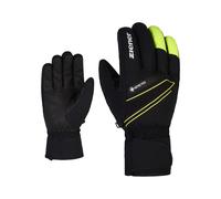 Ziener Gunar Men's Ski Gloves/Winter Sports | Waterproof Breathable Warm Gore-Tex Black Poison Yellow 11