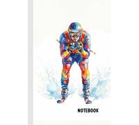 Alpine Ski Notebook: A5 Lined Journal (6x9) - 100 Pages - Gift for Skiers & Winter Sports Lovers - Mountain Snow Diary