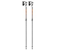 Alpine ski poles Leki DRIFTER VARIO S (black/orange) Unisex