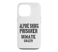 Alpine Skiing Prisoner Halloween Costume Funny Inmate Skier Case for iPhone 13 Pro