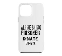 Alpine Skiing Prisoner Halloween Costume Funny Inmate Skier Case for iPhone 13 Pro Max
