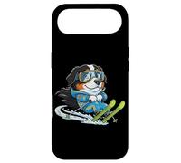 Alpine Snow Dog On Skis Cute Bernese Mountain Case for iPhone Air