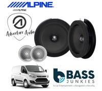 Alpine SPC-106TRA7-2 - 6.5" Component Car Speakers for Ford Transit Custom 2014