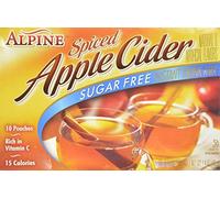 Alpine Spiced Apple Cider Sugarfree Instant Drink Mix 10 Sachet Pack 40g Box