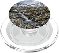 Alpine Stream Rocky Valley Snow Peak Panorama PopSockets PopGrip for MagSafe