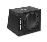 Alpine SWD-355 Subwoofer Amplified Powered Active Sub with Wired Remote 150w RMS
