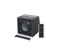 ALPINE SWE-815 8" 20cm 150w AMPLIFIED SUBWOOFER BASS BOX INCLUDING WIRED REMOTE