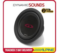 Alpine SWG-844 Type-G 8" 20cm 400W Car Subwoofer 4 Ohm Bass Driver
