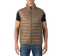 alpine swiss Clark Mens Puffer Vest Down Alternative Water Resistant Packable Outerwear Zip Up Pockets Warm Versatile Layer TPE XL