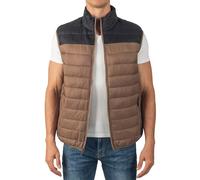 alpine swiss Clark Mens Puffer Vest Down Alternative Water Resistant Packable Outerwear Zip Up Pockets Warm Versatile Layer TPE BLK XL