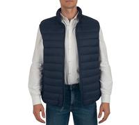 alpine swiss Clark Mens Puffer Vest Down Alternative Water Resistant Packable Outerwear Zip Up Pockets Warm Versatile Layer NVY 2XL