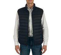 alpine swiss Clark Mens Puffer Vest Down Alternative Water Resistant Packable Outerwear Zip Up Pockets Warm Versatile Layer BLK Medium