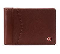 alpine swiss Delaney Slim Bifold Wallet | Front Pocket Wallet | 8 Card Slots ID Window | Outside Card Slot| RFID Protected Premium Leather | Gift Box Tan
