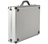 Alpine Swiss Executive Aluminum Briefcase Padded Laptop Briefcase for Men Hard Shell Attache Case Combo Lock Business Case
