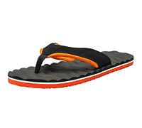alpine swiss Joel Men’s Flip Flops | Lightweight Thong Sandals | Comfortable EVA Anti-Slip Insole | Beach & Indoor Outdoor Shoes 12 Black