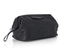 Alpine Swiss Lauter Toiletry Bag Genuine Leather Shaving Kit Dopp Kit Travel Case