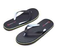 alpine swiss Men’s Flip Flops Lightweight EVA Sandals Black 11 M US
