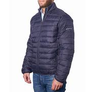 alpine swiss Niko Men’s Puffer Jacket | Warm Down Alternative Insulated Coat | Packable, Water-Resistant & Windproof Winter Outerwear with Zipper Pockets NVY M
