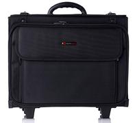 alpine swiss Rolling Briefcase | Laptop Bag for Men & Women | Hard Side Catalog Case on Wheels | Legal Size File Dividers | Lawyers Attache Case | Carry-On Overnight Business Travel Bag