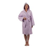 alpine swiss Stacy Womens Hooded Bathrobe Cotton Terry Cloth Robe Super Absorbent Quick Drying Luxury Hotel Spa Robe LIL L/XL