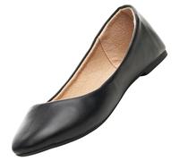 alpine swiss Womens Pierina Round Toe Ballet Flats