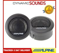 ALPINE SXE-1006TW 1" 3cm 280 Watts Car & Van Dome Tweeters Speaker Set Pair