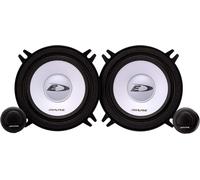 Alpine SXE 1350S 2 Way Coaxial Car Speaker Component Set With Tweeter 5.25'