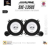 Alpine 2-Way Car Audio Speaker¦5-1/4"-13cm Component¦250W Peak Power¦SXE 1350S
