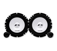 Alpine SXE 1750S 2 Way Component Car Audio Speaker Set With Tweeter 6.5"